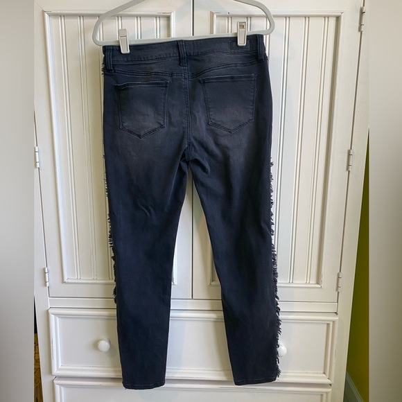 Black fringe jeans! - Picture 2 of 2